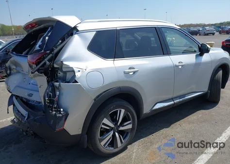 2023 Nissan Rogue Platinum Intelligent Awd из США, поврежденный, VIN JN8BT3DDXPW304074